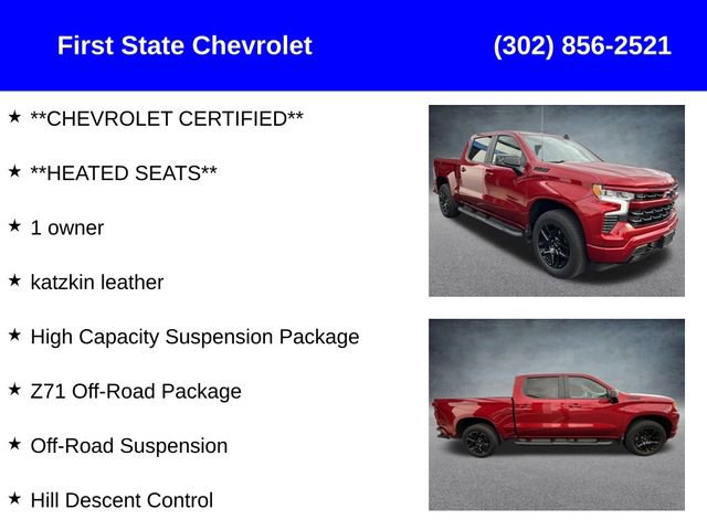 Certified 2023 Chevrolet Silverado 1500 RST image 2