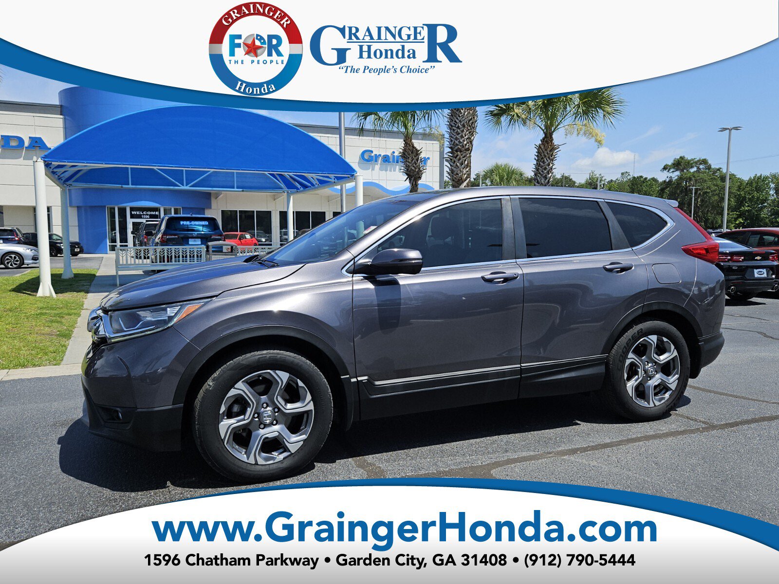 Certified 2018 Honda CR-V EX-L