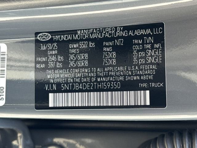 New 2026 Hyundai Santa Cruz SEL image 25