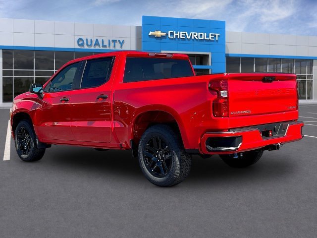 New 2026 Chevrolet Silverado 1500 Custom w/ Turbomax Blackout Package RWD image 3