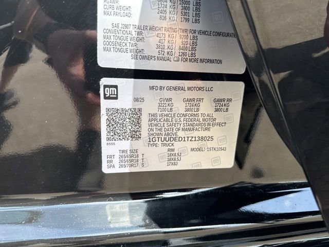 Certified 2026 GMC Sierra 1500 SLT AWD/4WD image 24