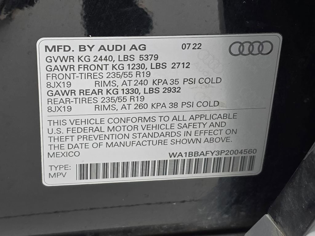 Used 2023 Audi Q5 2.0T Premium Plus w/ Premium Plus Package image 71