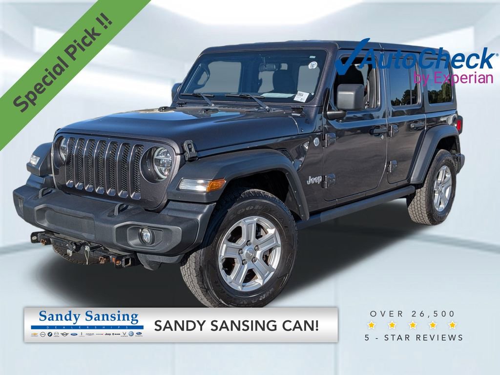 Used 2020 Jeep Wrangler Unlimited Sport S image 1