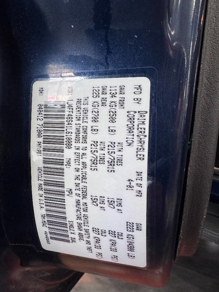 Used 2001 Jeep Cherokee Sport image 9