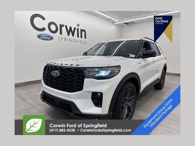 Certified 2025 Ford Explorer ST-Line w/ ST-Line Street Pack 360° Tour