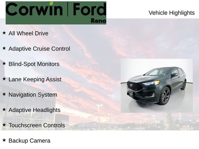 Certified 2022 Ford Edge ST w/ Cargo Accessory Package AWD/4WD image 7