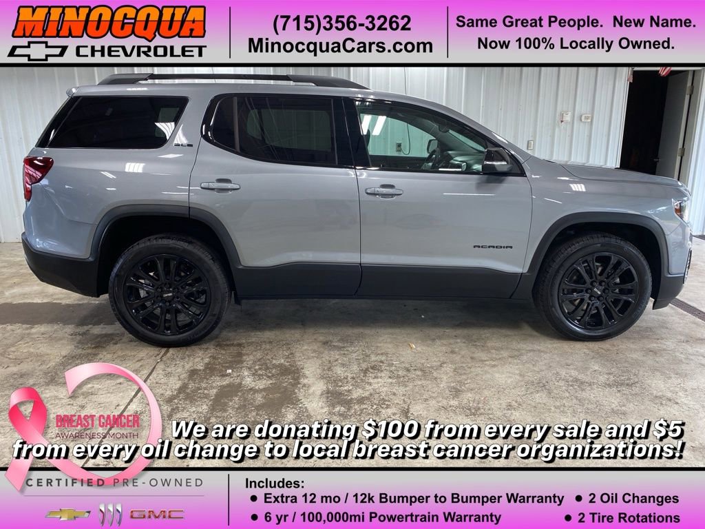 Certified 2023 GMC Acadia SLE w/ Driver Convenience Package