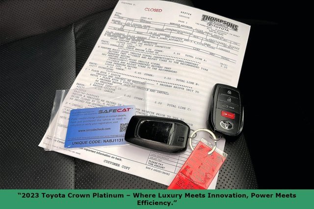 Used 2023 Toyota Crown Platinum image 11