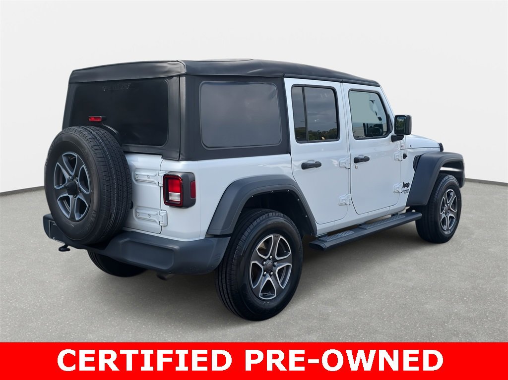 Certified 2021 Jeep Wrangler Unlimited Sport image 5