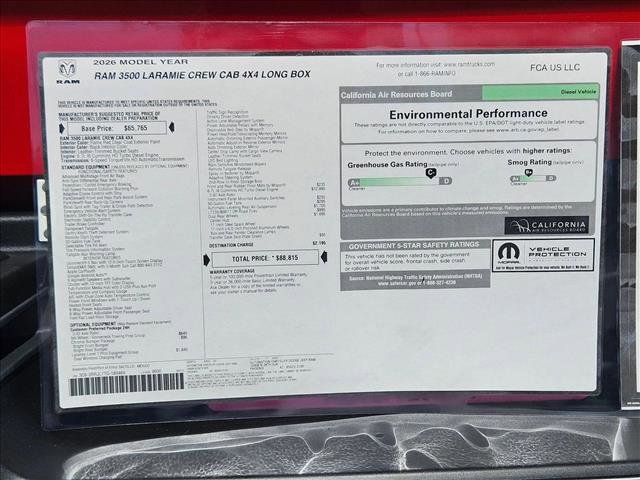 New 2026 RAM 3500 Laramie image 15