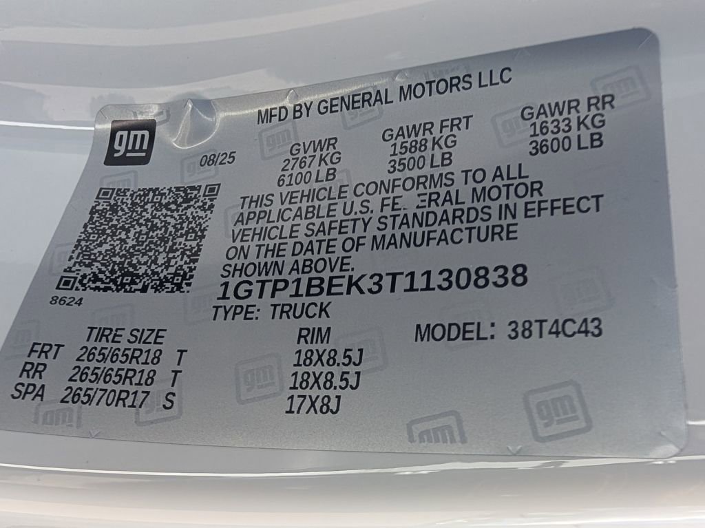 New 2026 GMC Canyon Elevation w/ Convenience Package image 23