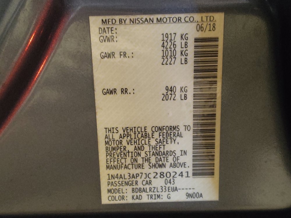 Used 2018 Nissan Altima 2.5 SL image 33