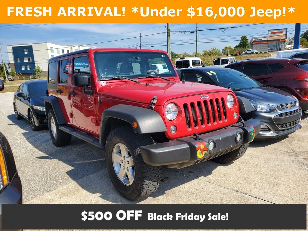 Used 2014 Jeep Wrangler Unlimited Sport w/ Quick Order Package 24S