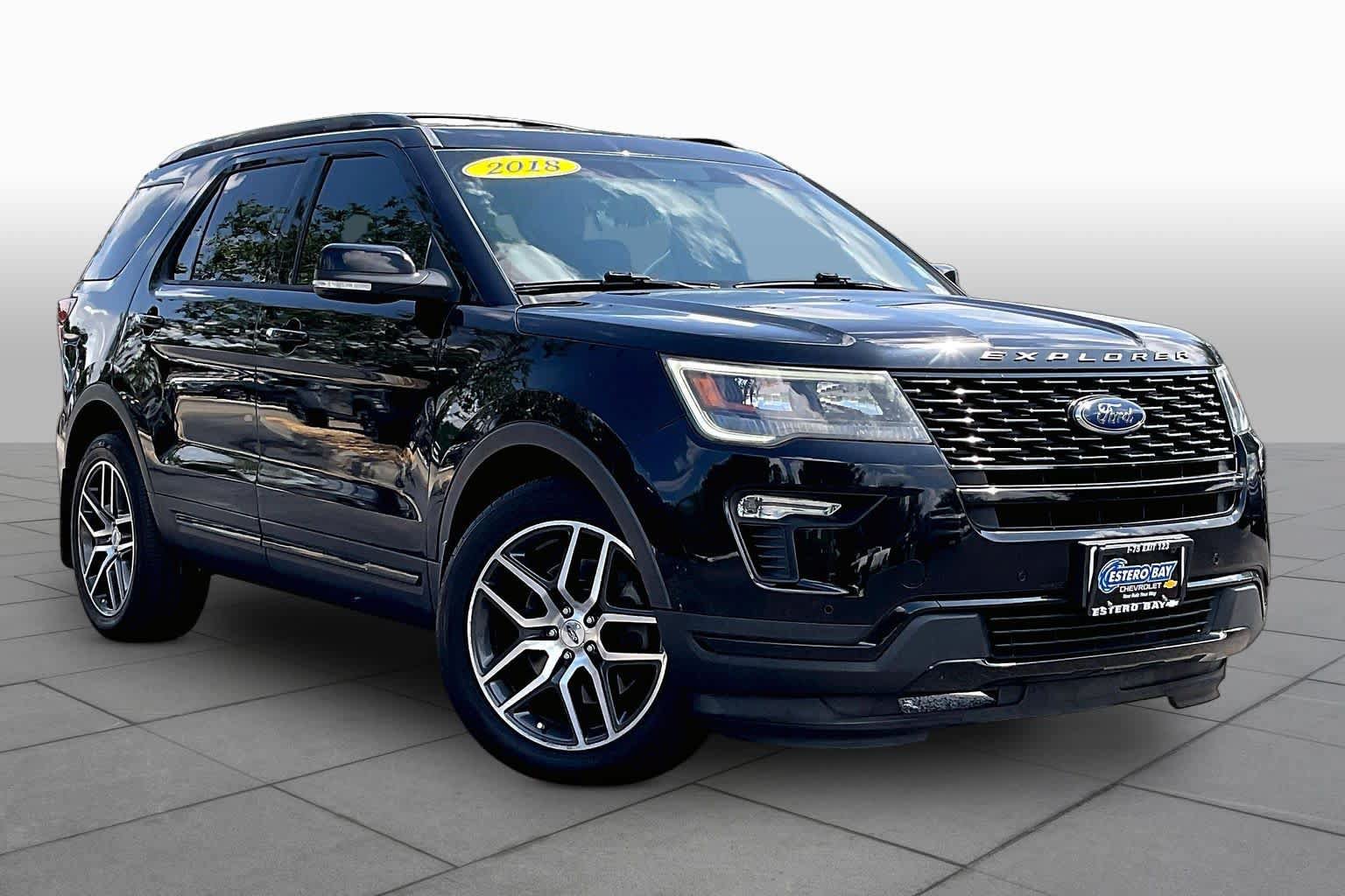Used 2018 Ford Explorer Sport AWD/4WD image 3