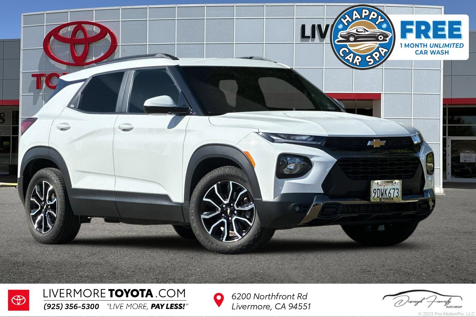 Used 2023 Chevrolet TrailBlazer ACTIV w/ Sun and Liftgate Package