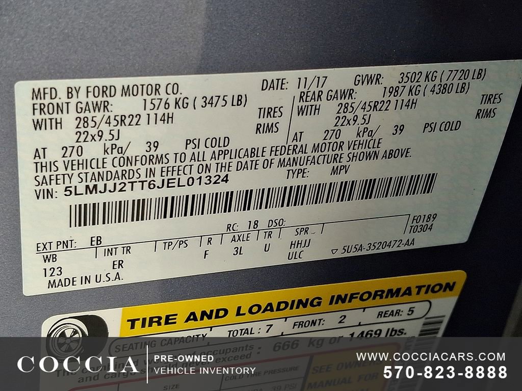 Used 2018 Lincoln Navigator Black Label AWD/4WD image 28