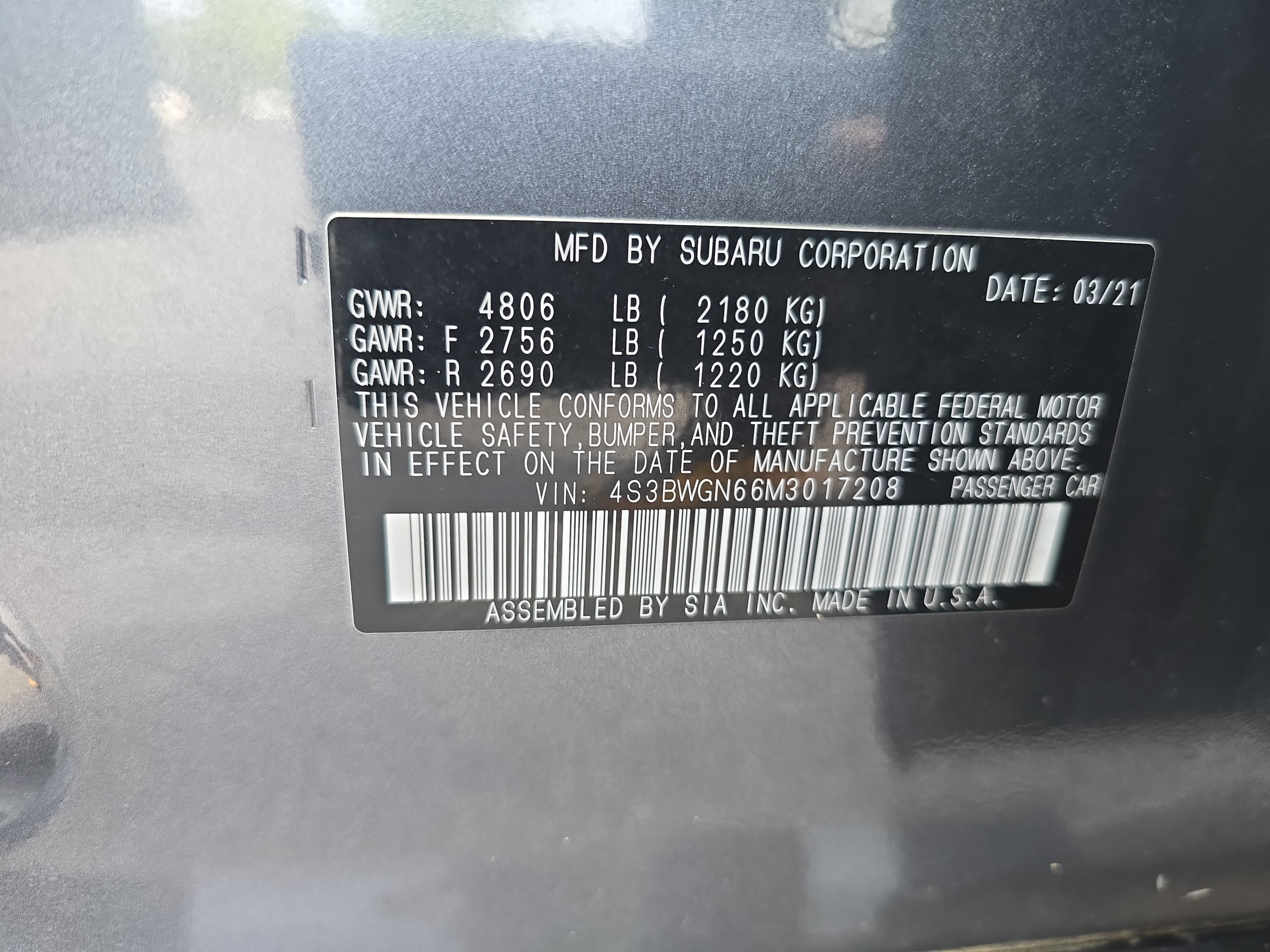 Used 2021 Subaru Legacy Limited XT w/ Popular Package #2 AWD/4WD image 35
