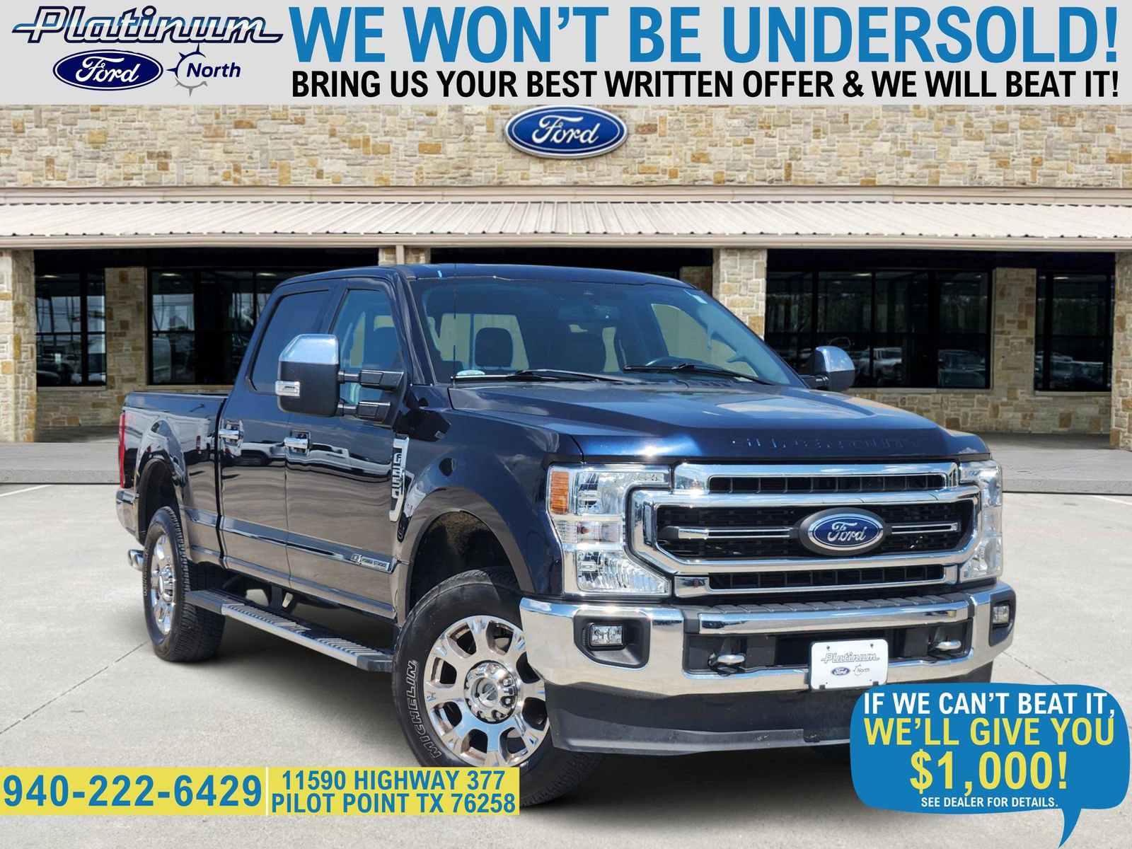 Used 2021 Ford F250 Lariat w/ Chrome Package
