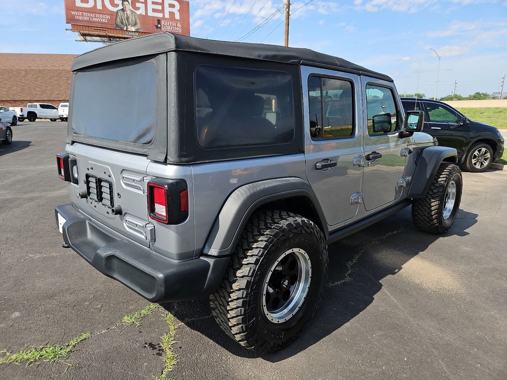 Used 2018 Jeep Wrangler Unlimited Sport AWD/4WD image 8