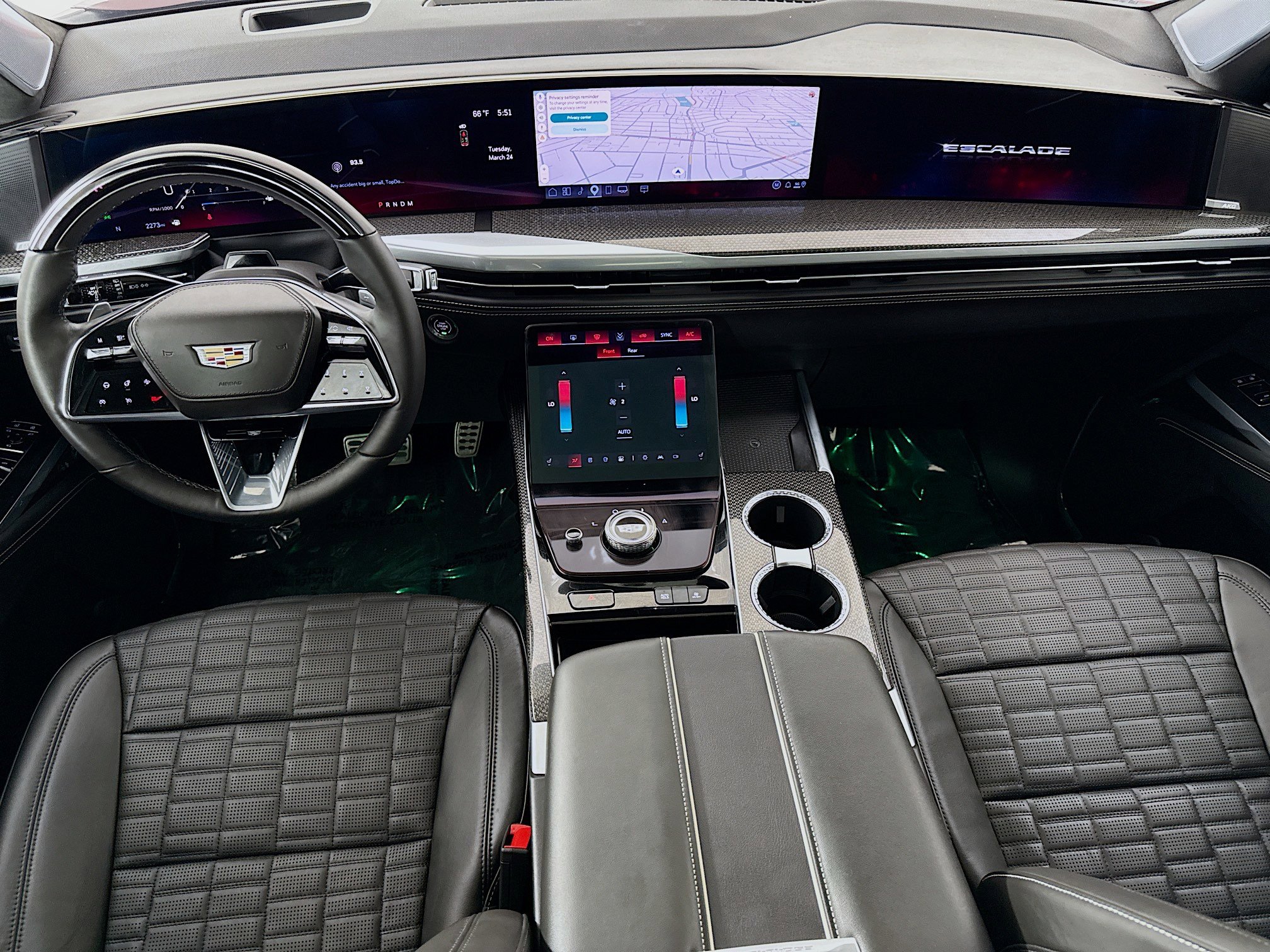 Used 2025 Cadillac Escalade V w/ LPO, Floor Liner Package AWD/4WD image 25