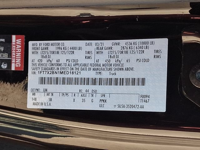 Used 2021 Ford F250 Lariat w/ Lariat Value Package AWD/4WD image 28