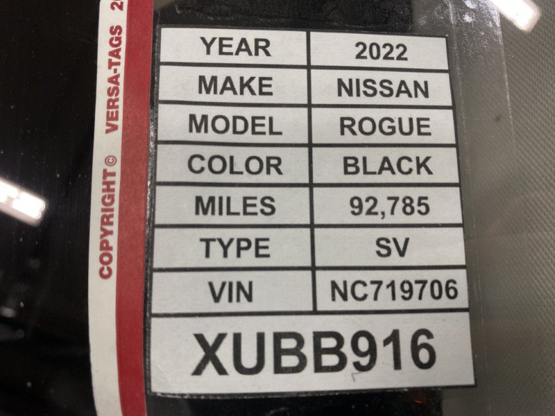 Used 2022 Nissan Rogue SV FWD image 39