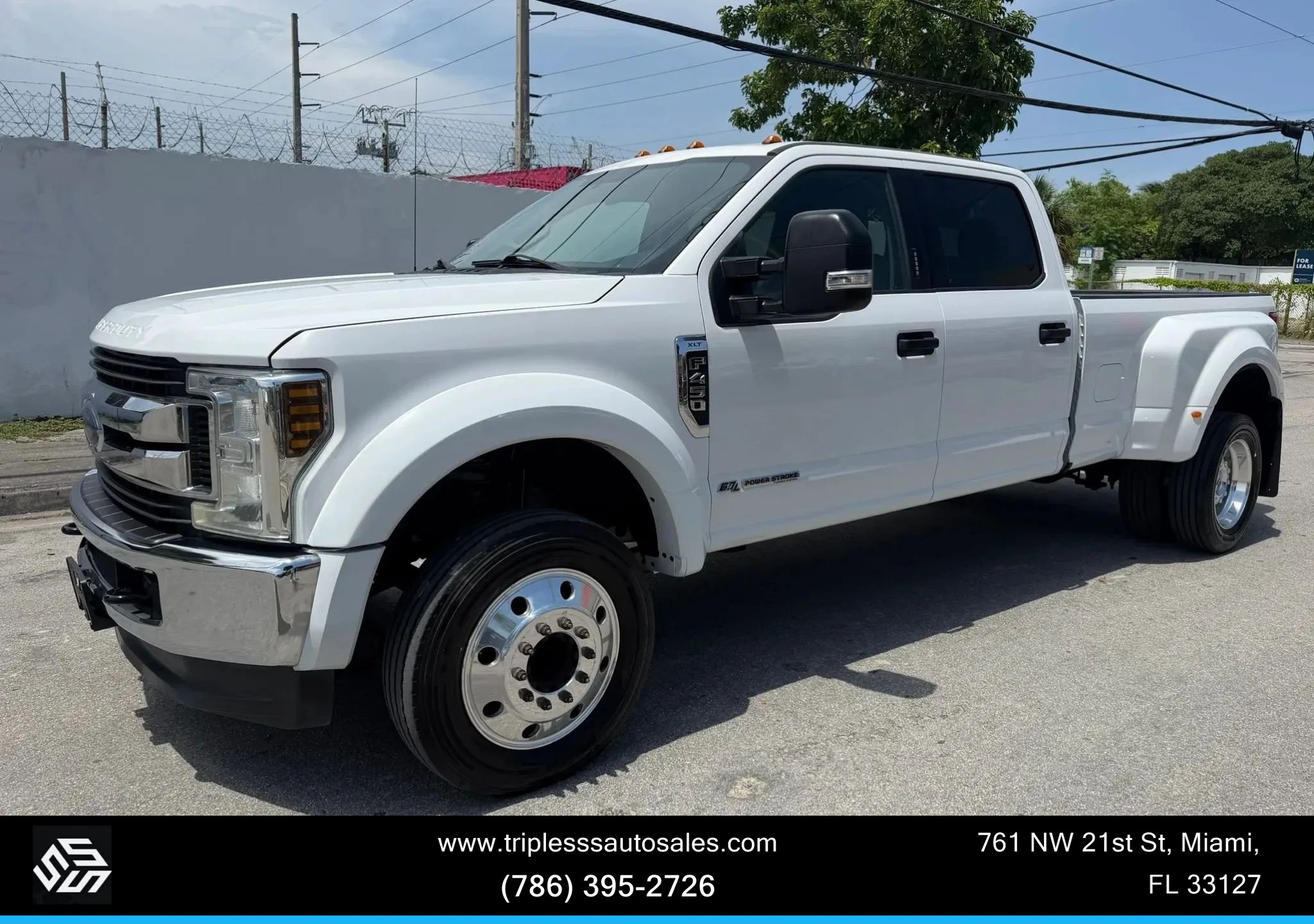 Used 2018 Ford F450 XLT w/ Camper Package RWD image 1