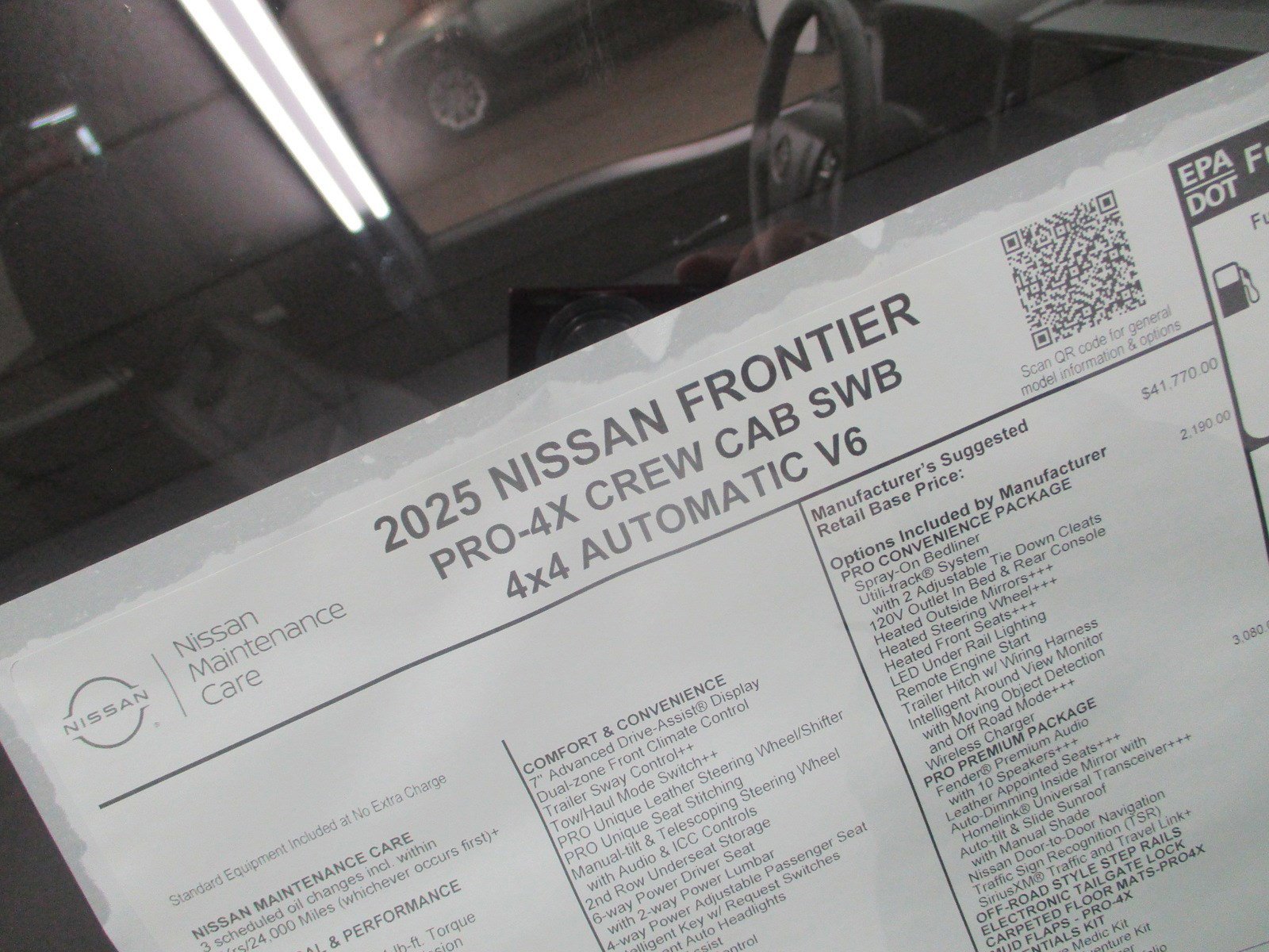 New 2025 Nissan Frontier PRO-4X w/ Pro Premium Package image 5