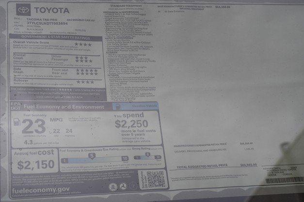 New 2026 Toyota Tacoma TRD Pro image 17