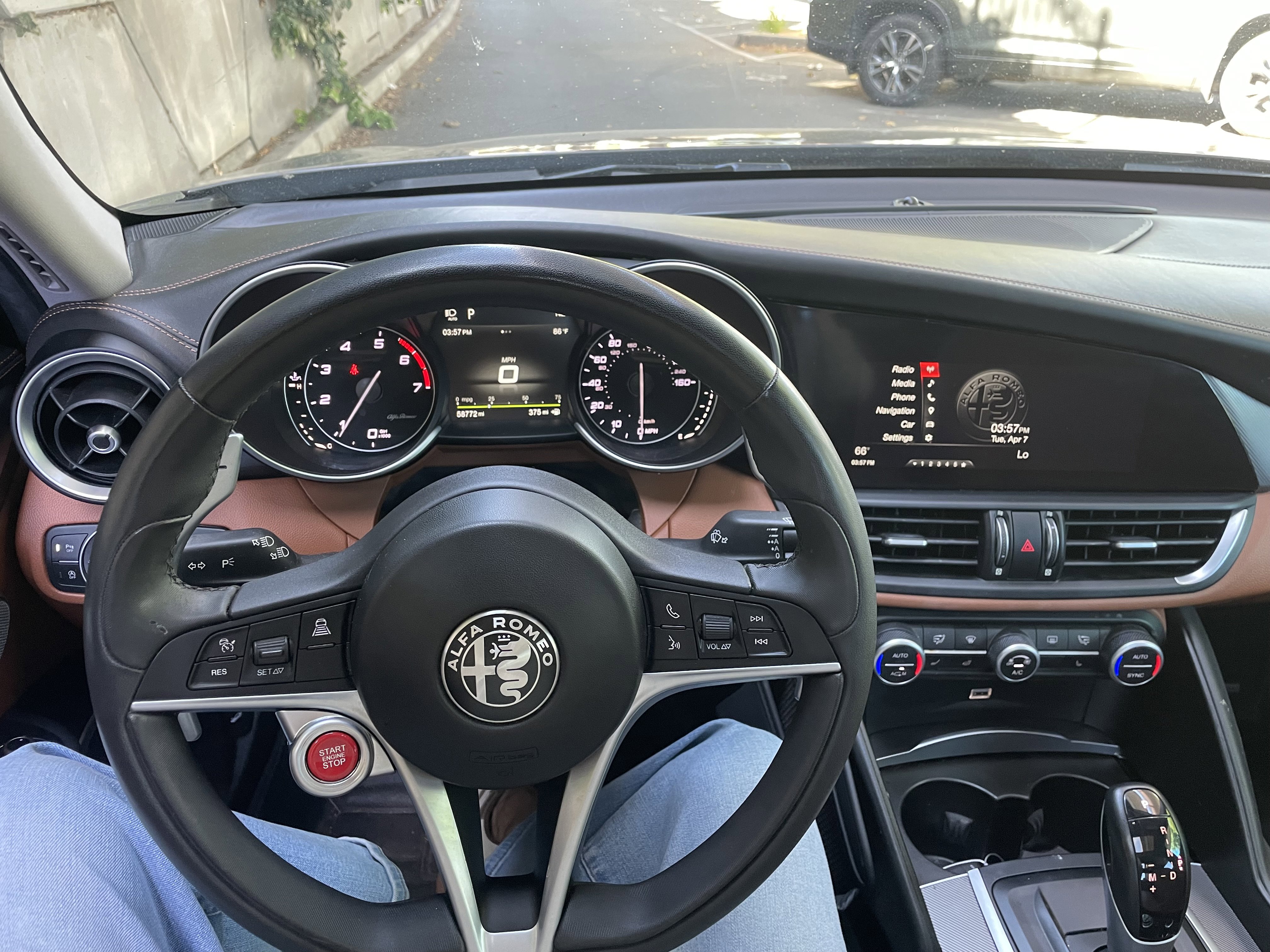 Used 2019 Alfa Romeo Giulia Ti Sport w/ Quick Order Package 22S Sport image 11