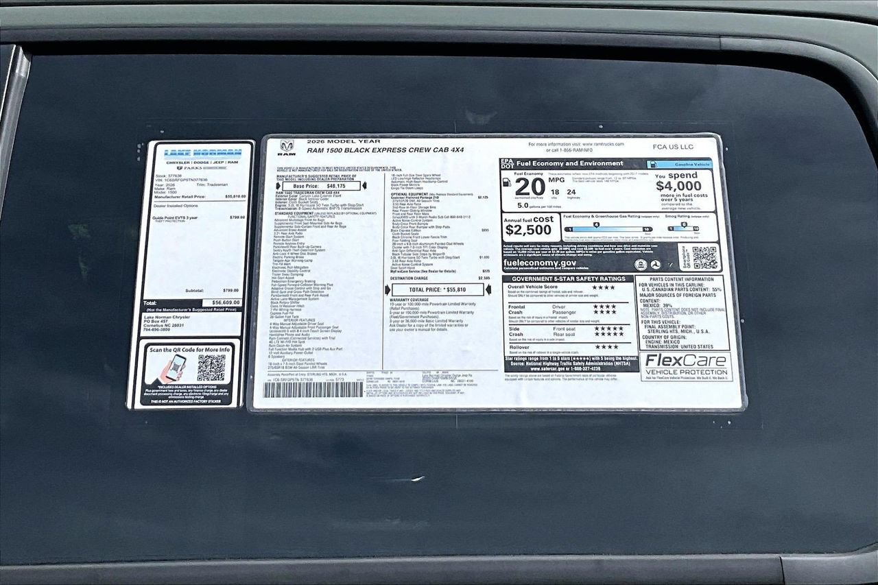 New 2026 RAM 1500 Express AWD/4WD image 37