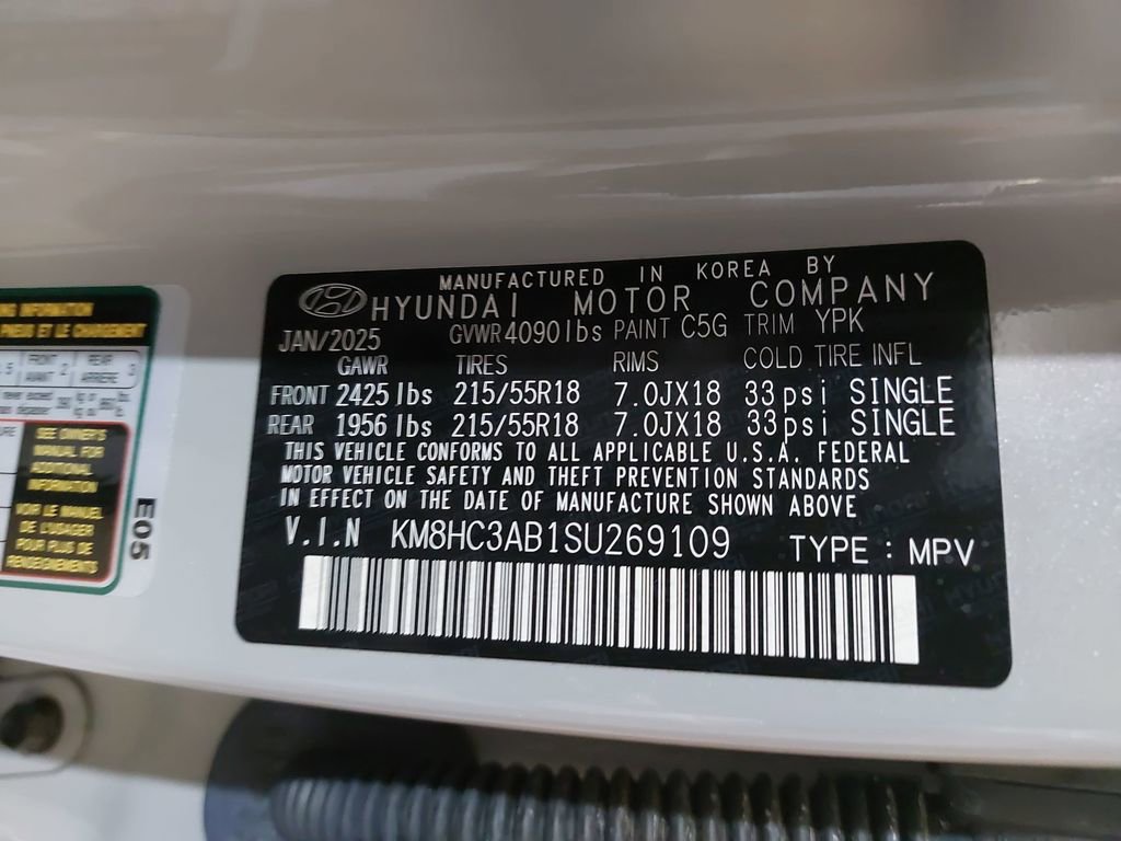 Certified 2025 Hyundai Kona SEL FWD image 37