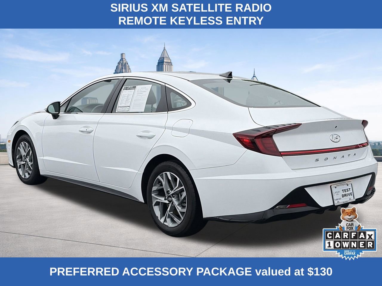 Used 2023 Hyundai Sonata SEL w/ Preferred Accessory Package FWD image 3