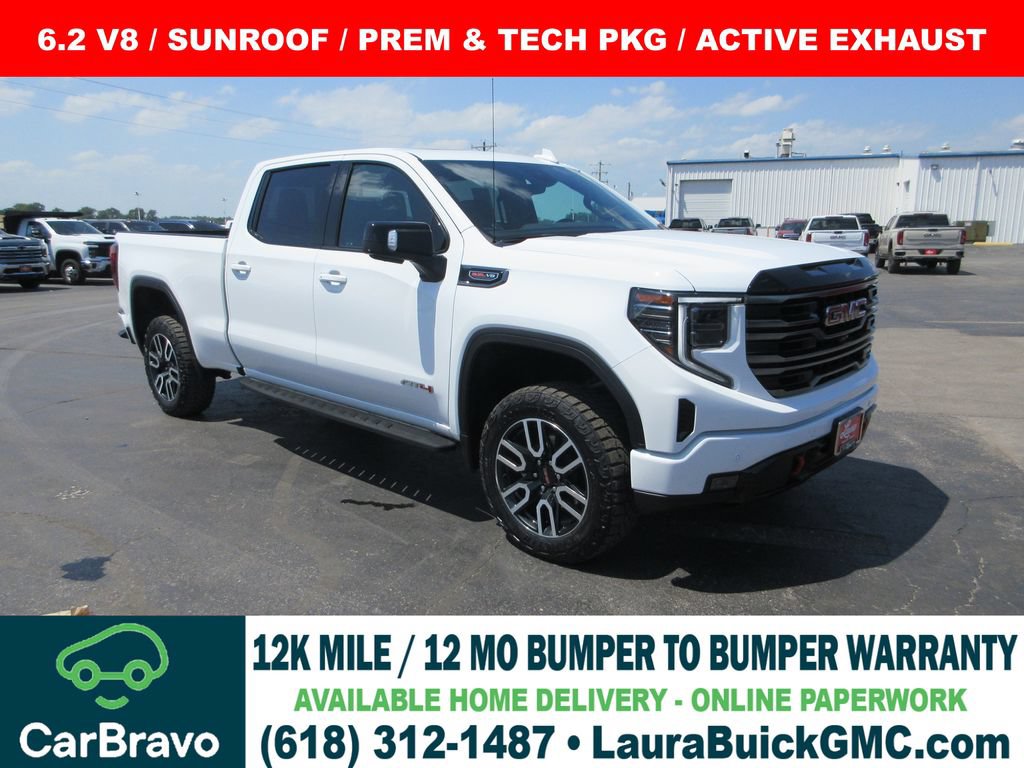 Certified 2025 GMC Sierra 1500 AT4 w/ AT4 Premium Package AWD/4WD image 1
