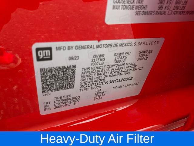 Certified 2024 Chevrolet Silverado 1500 Custom Trail Boss w/ LPO, Dark Essentials Package image 28