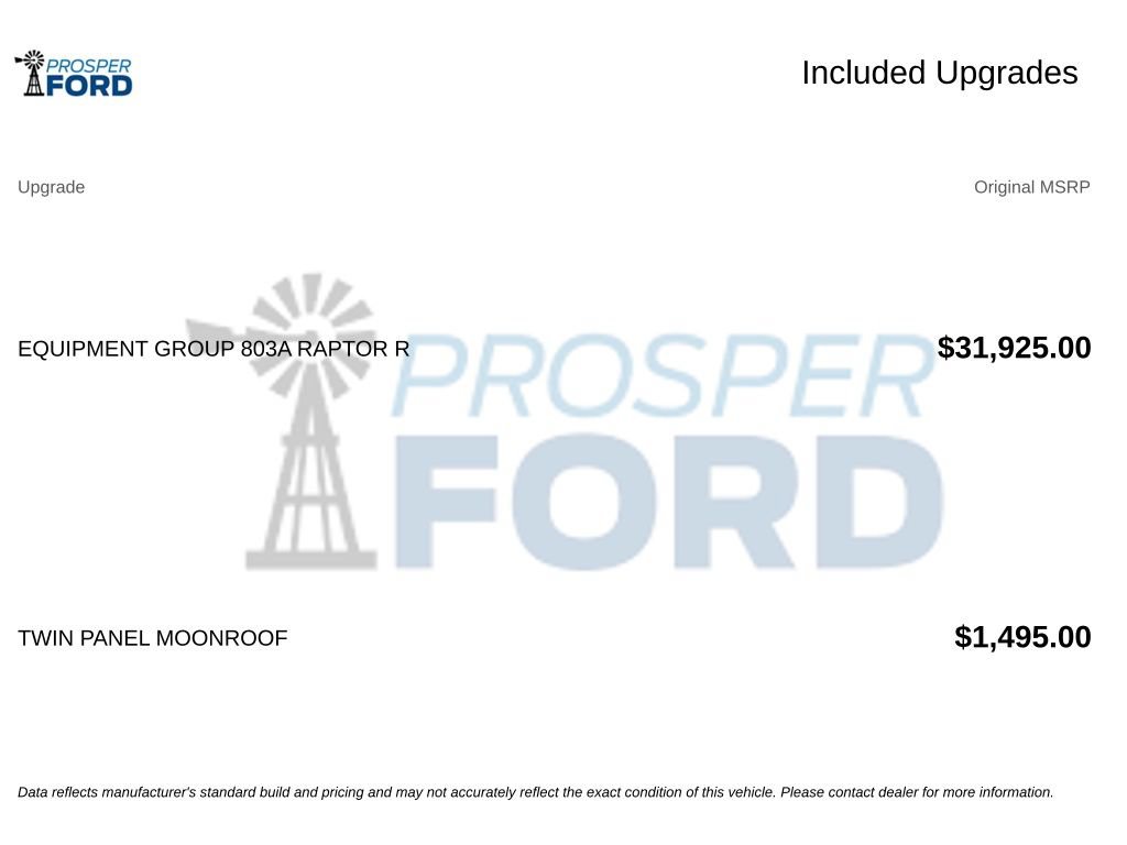 Used 2024 Ford F150 Raptor w/ Equipment Group 803A Raptor R AWD/4WD image 3