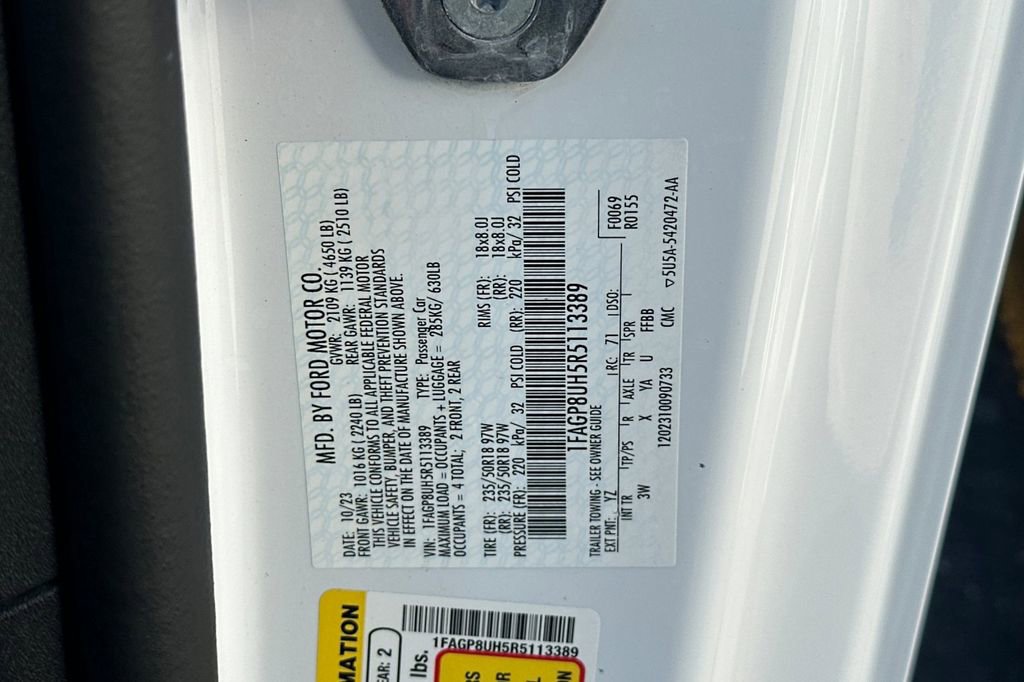 Certified 2024 Ford Mustang Premium image 32