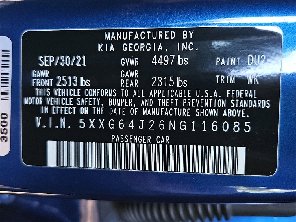 Used 2022 Kia K5 GT-Line w/ GT-Line Awd Premium Package image 28