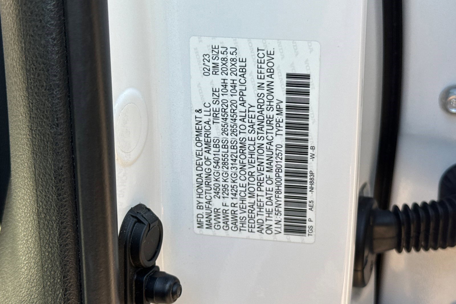 Certified 2023 Honda Passport Elite image 22