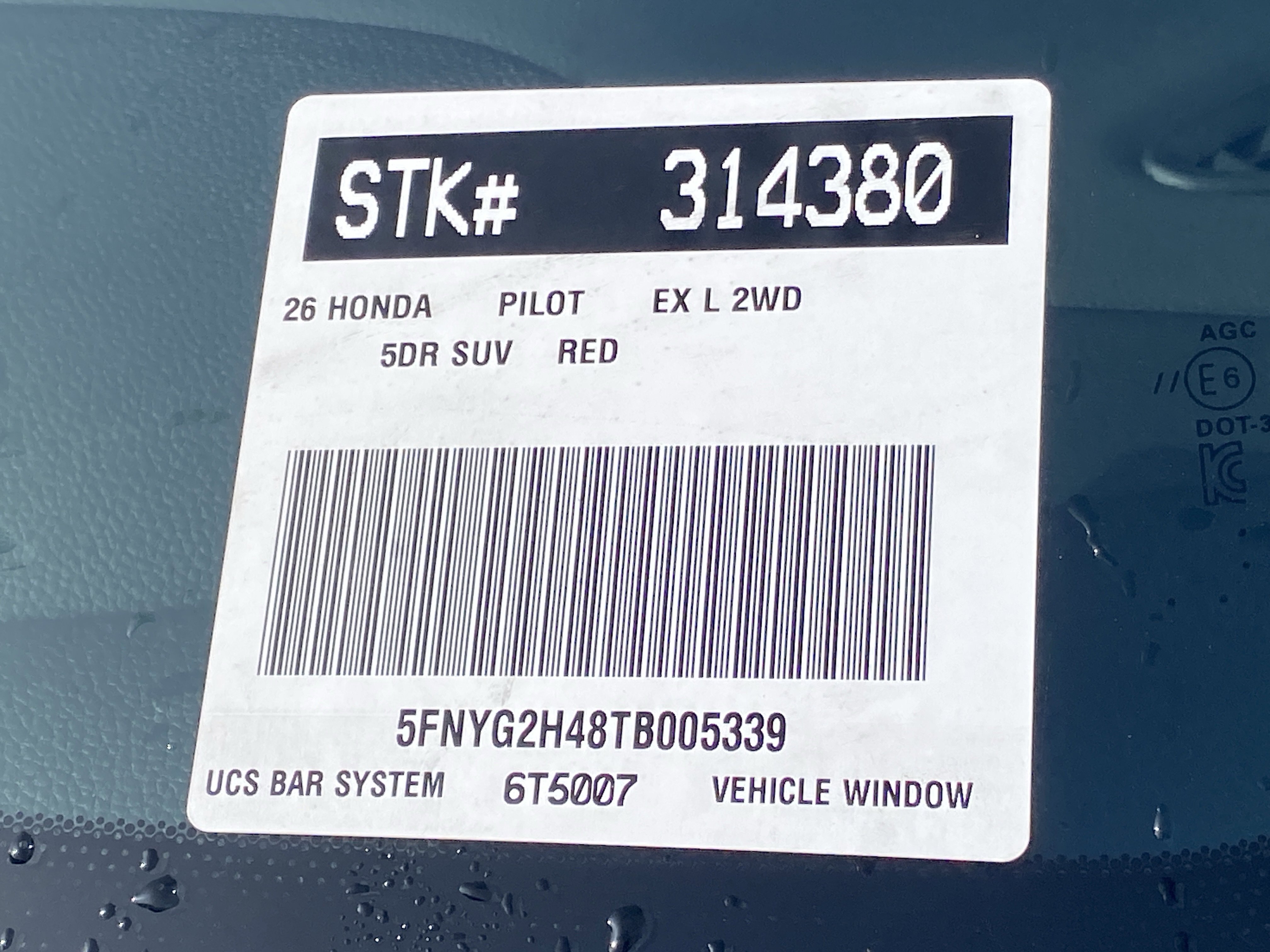 New 2026 Honda Pilot EX-L image 20