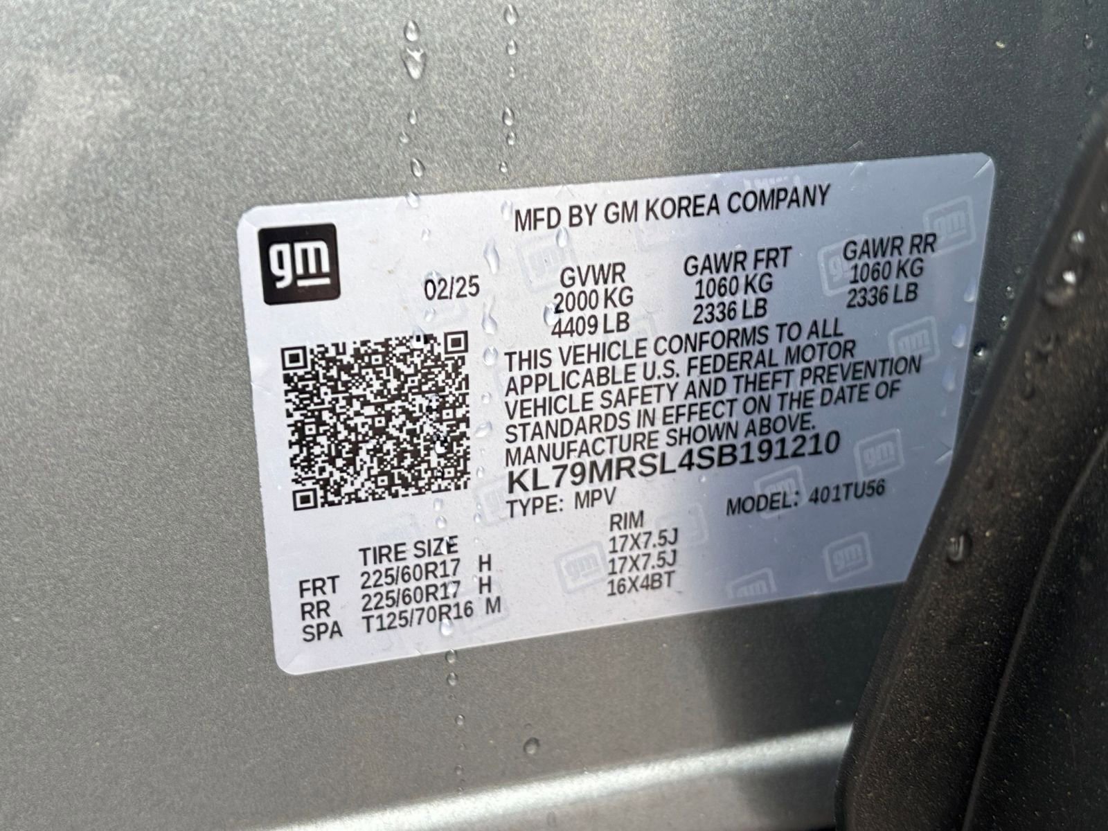 Used 2025 Chevrolet TrailBlazer LT w/ Driver Confidence Package AWD/4WD image 25