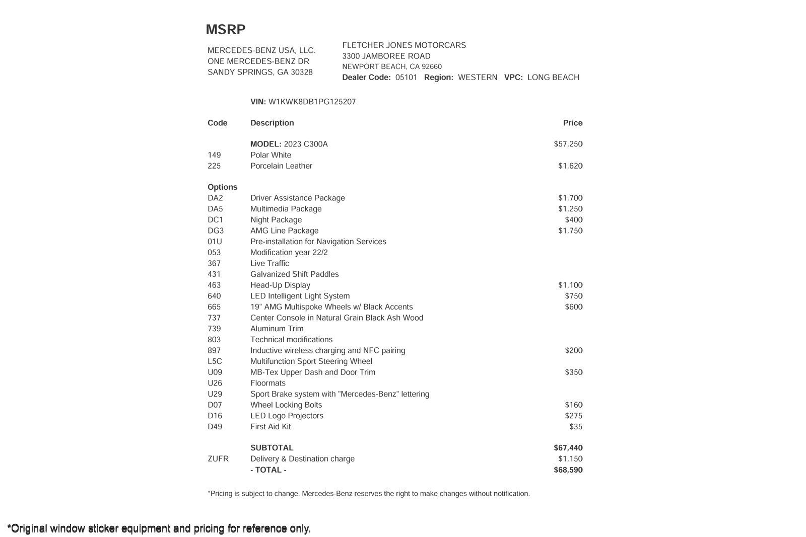 Used 2023 Mercedes-Benz C 300 Cabriolet image 2