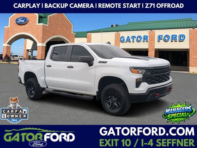 Used 2024 Chevrolet Silverado 1500 Custom Trail Boss w/ LPO, Dark Essentials Package