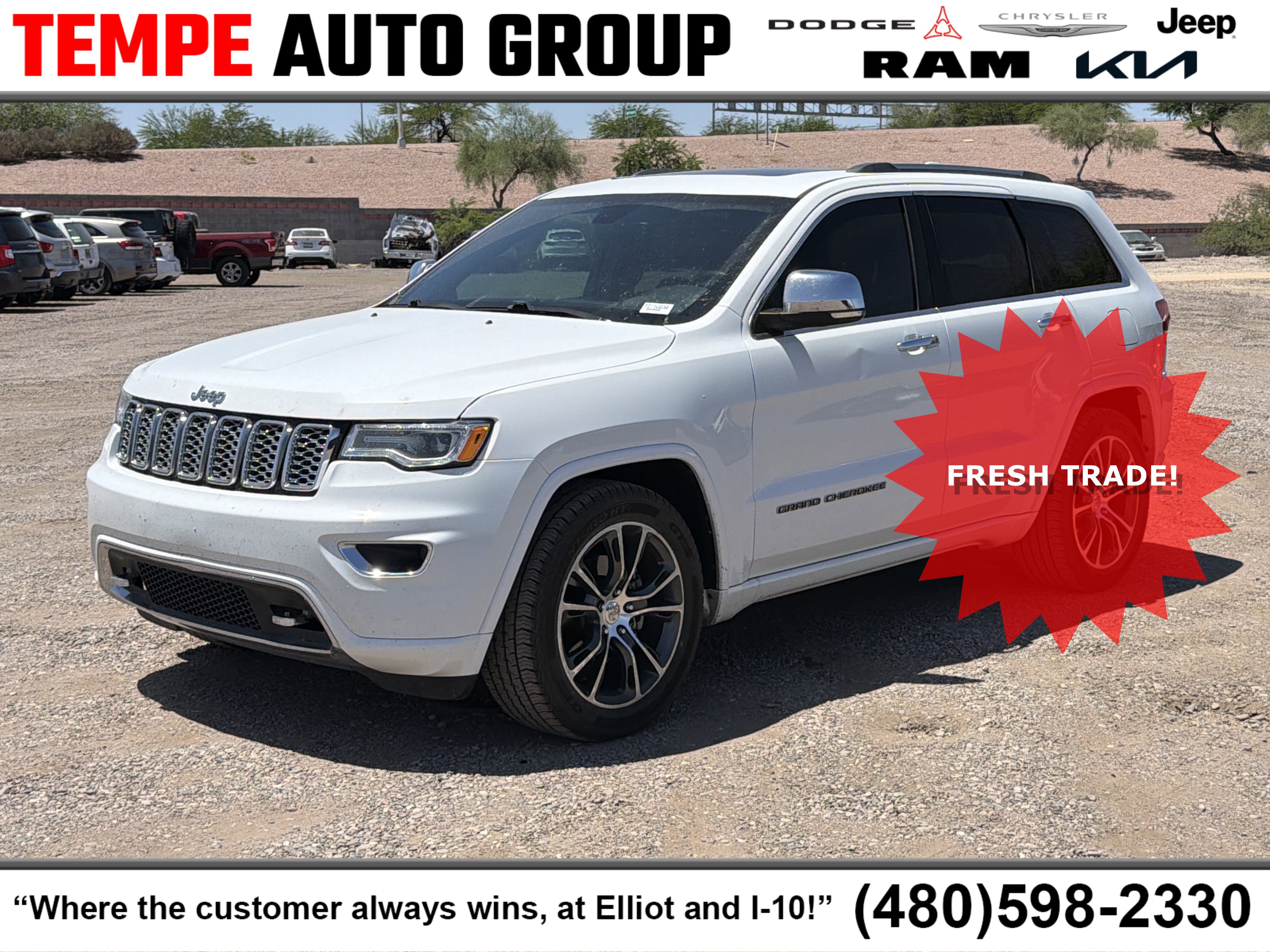 Used 2020 Jeep Grand Cherokee Overland AWD/4WD image 1