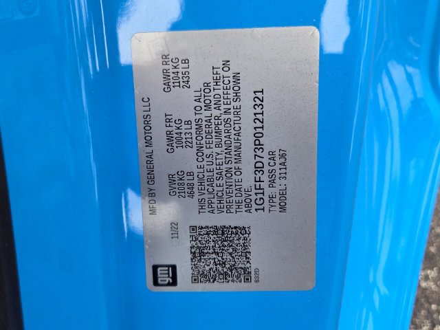 Used 2023 Chevrolet Camaro LT w/ Technology Package RWD image 17