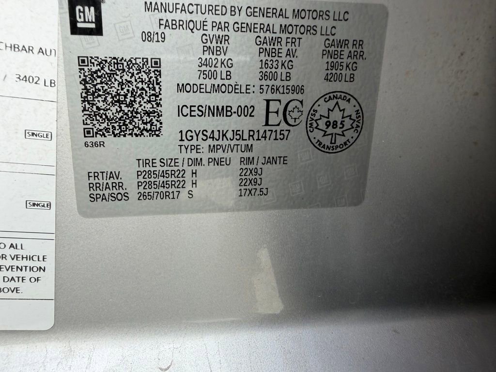 Used 2020 Cadillac Escalade ESV Premium Luxury AWD/4WD image 37