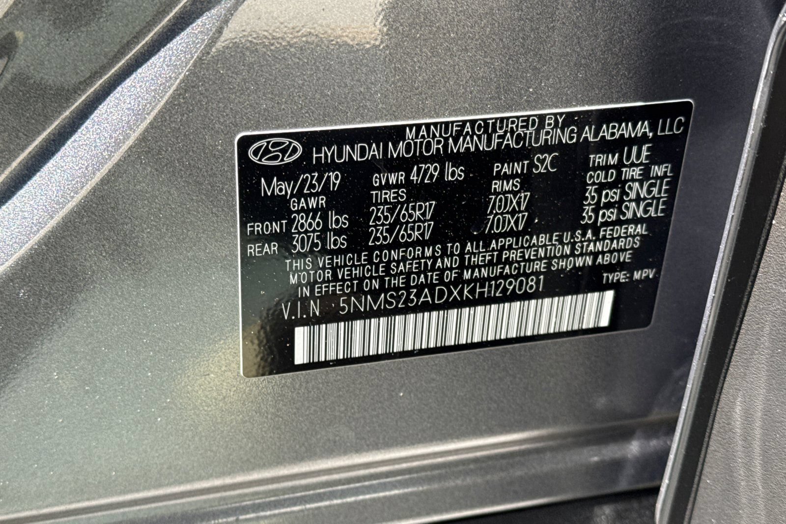Used 2019 Hyundai Santa Fe SE FWD image 35
