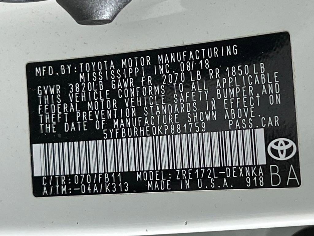 Used 2019 Toyota Corolla LE image 35