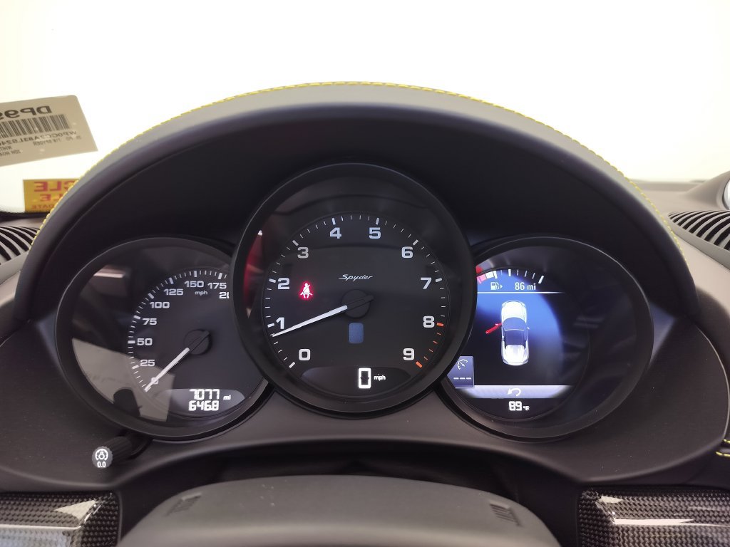 Certified 2020 Porsche 718 Boxster Spyder RWD image 9