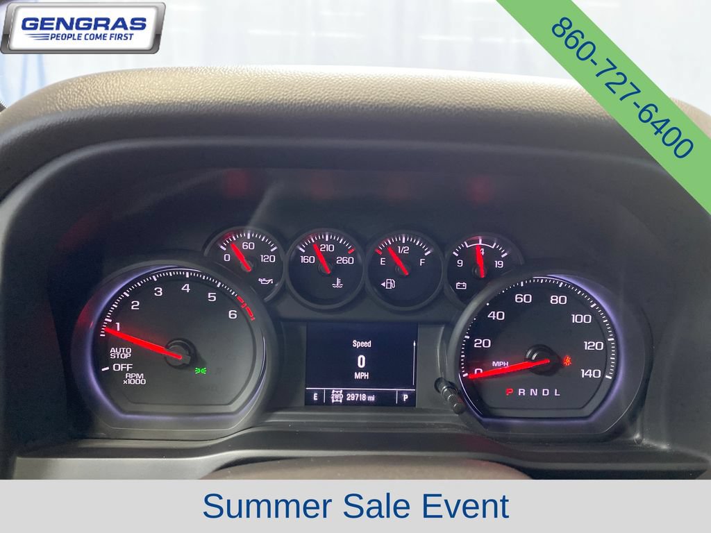 Used 2023 Chevrolet Silverado 1500 Custom w/ LPO, Dark Essentials Package AWD/4WD image 24
